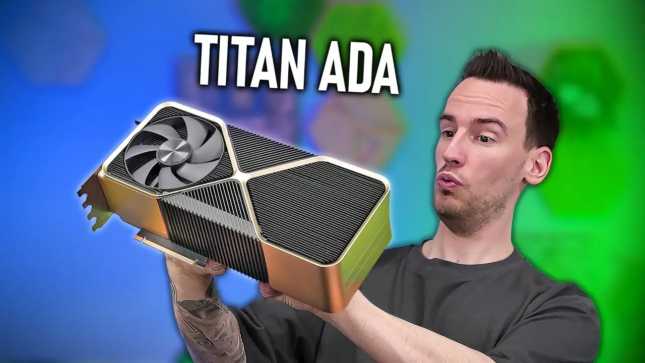 Nvidia Titan Ada Benchmarking Video Thumbnail