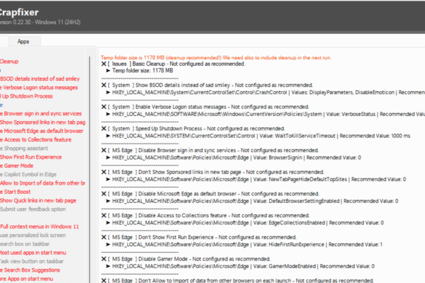 Crapfixer: Easy Windows Optimization Crapfixer Download Windows Optimization Made Easy