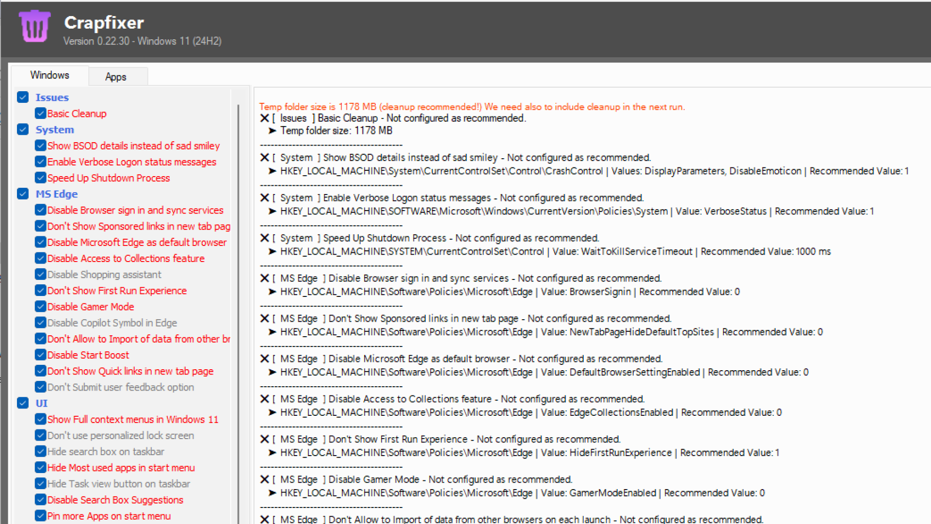 Crapfixer Download Windows Optimization Made Easy