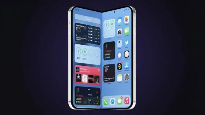 Apple's rumored iPhone Fold design mockups