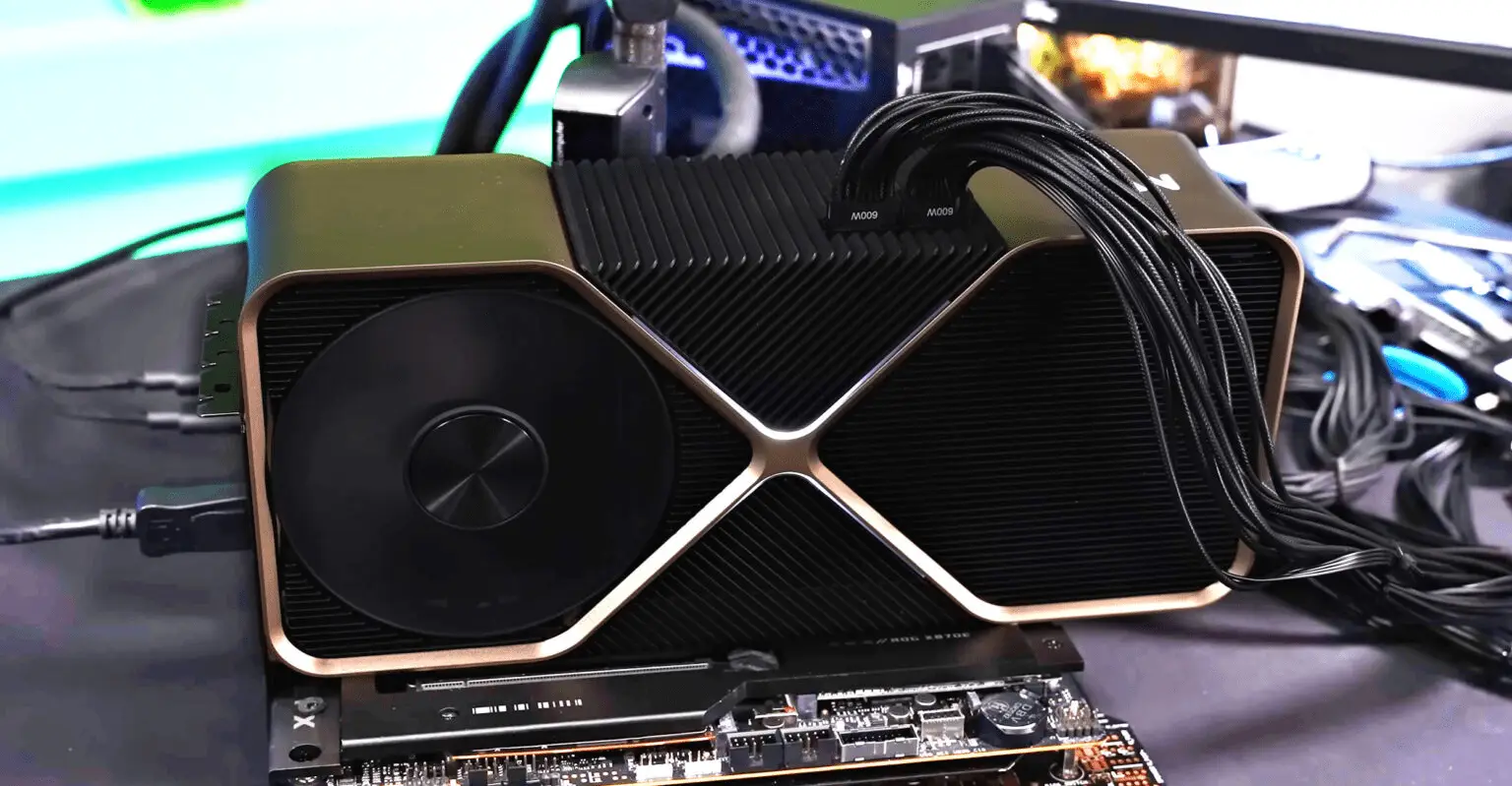 Nvidia Titan Ada Graphics Card Prototype
