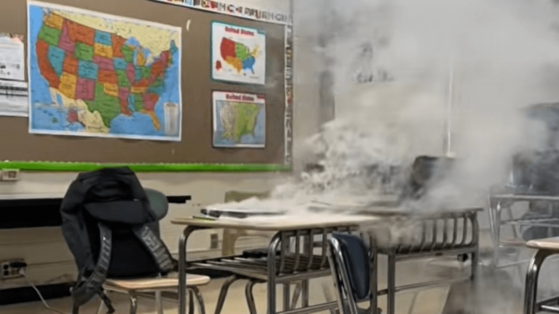 Rows Of Schoolchildren Set Their Chromebooks On Fire For Tiktok