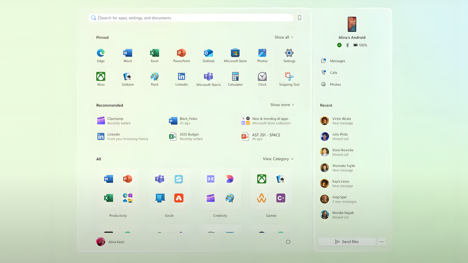 Windows 11 Microsoft Announces A Heavily Redesigned Start Menu
